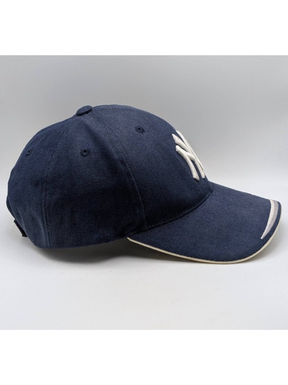 Vintage New York Yankees Hat Cap Adjustable Strap Back Adult MLB Baseball TEI - Picture 3 of 5